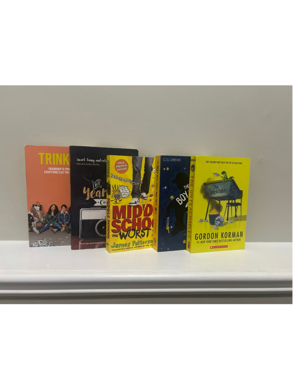 Assorted Young Adult Fiction Books Set,